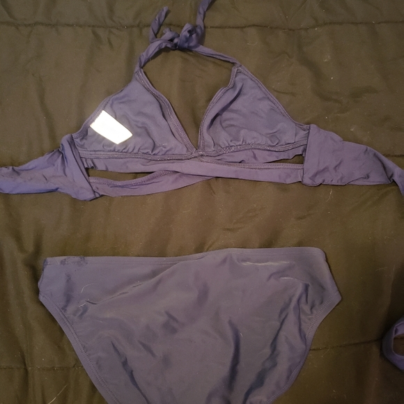 Dark Blue Bathing Suit - Picture 2 of 2